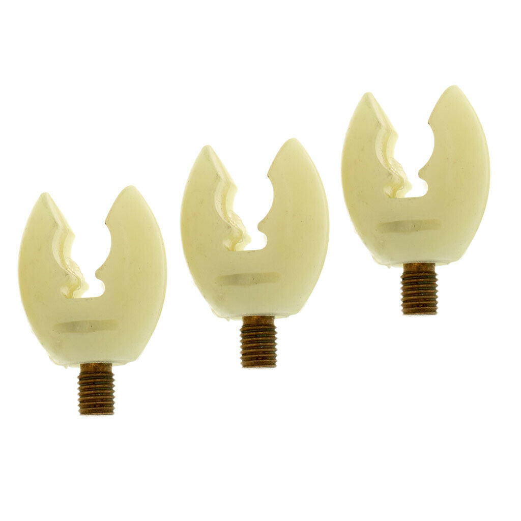 3 Pcs Carp Fishing Rod Holder White Silicone Gel Fishing Rods Rest Gripper