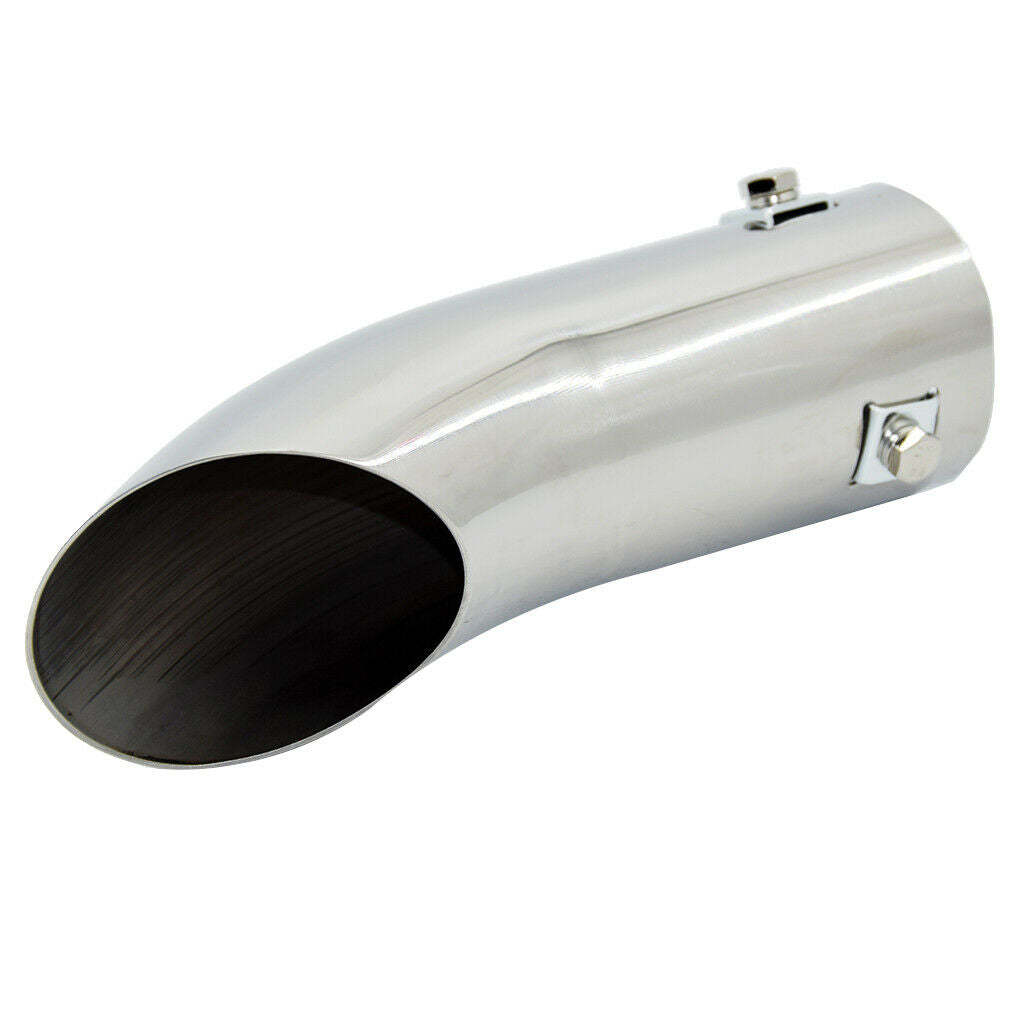 Chrome Stainless Steel Car SUV Rear Round Exhaust