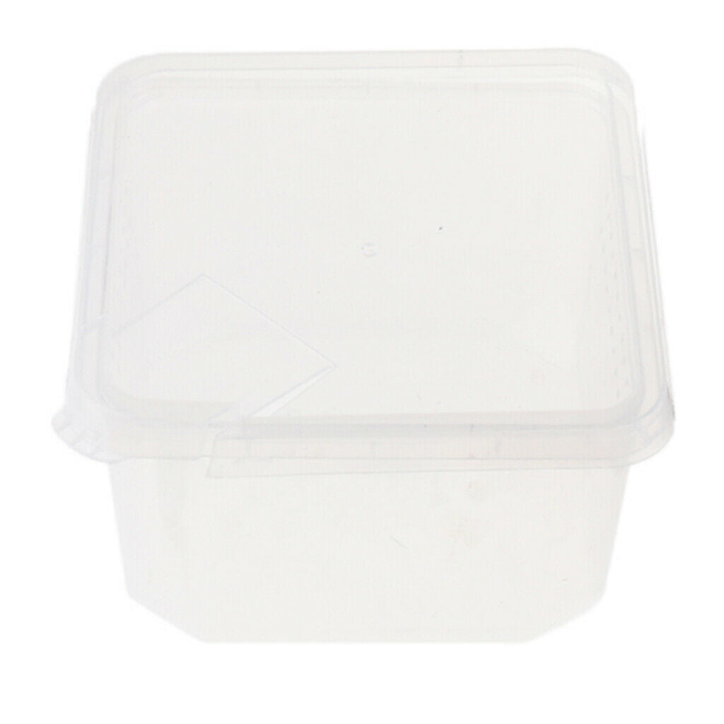 Transparent Plastic Pet Food Container With 2 Pieces Of Scorpion