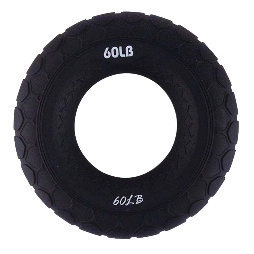 3inch Silicone Finger Forearm Hand Wrist Gripper Ring Muscle Power Training