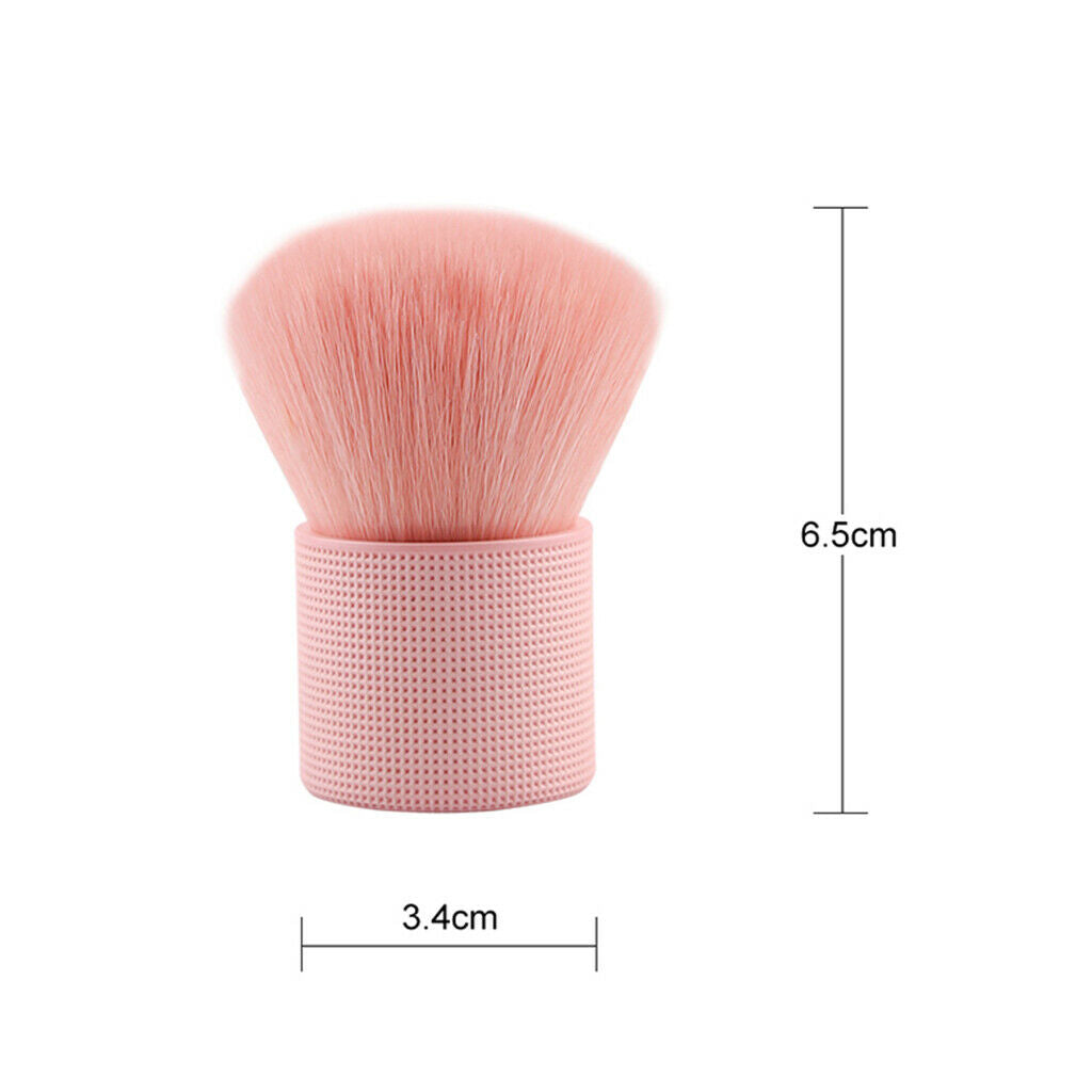 1 Piece Kabuki Powder Foundation Brush Portable Loose Powder Brush, Large Face