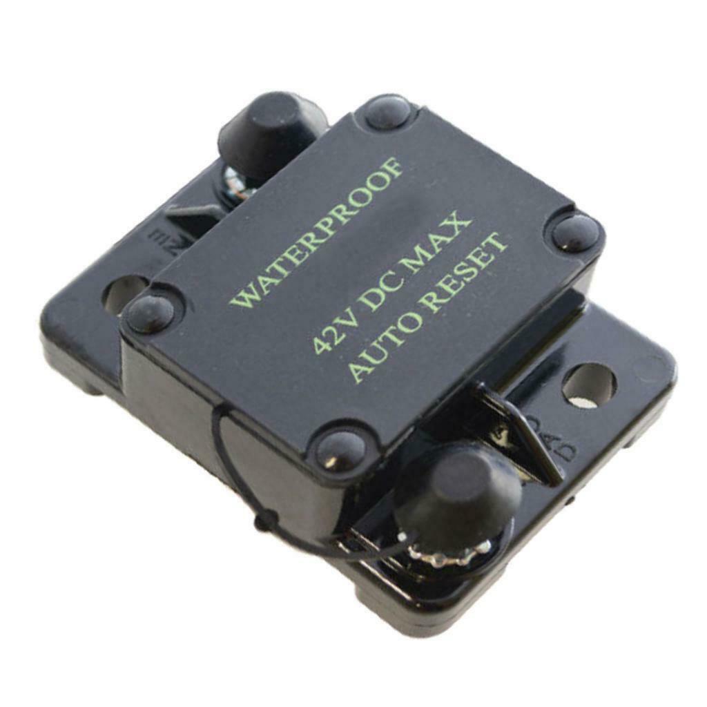 1x Boat Circuit Breaker Waterproof Electric Auto Reset 30A-300A DC 42V
