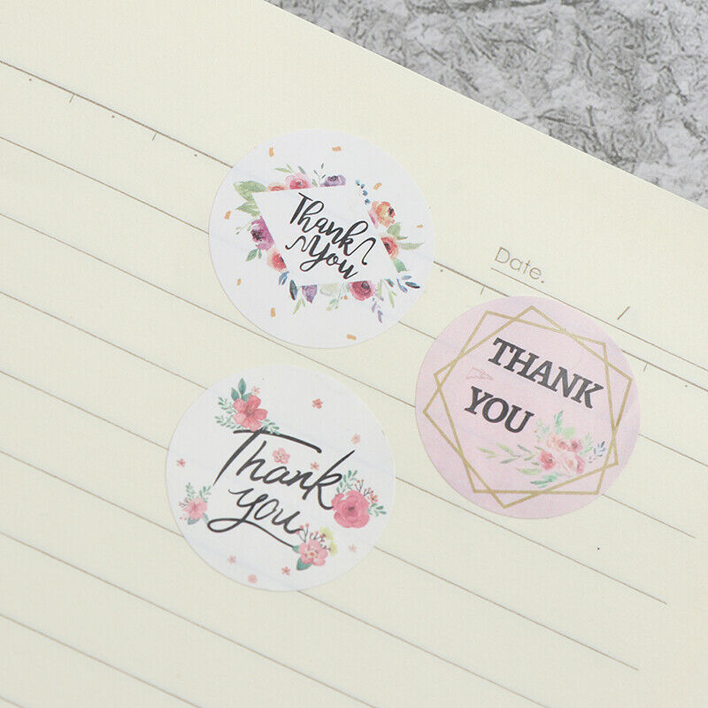500pcs/Roll Thank You Stickers For Your Purchase Business Wedding Labe.l8