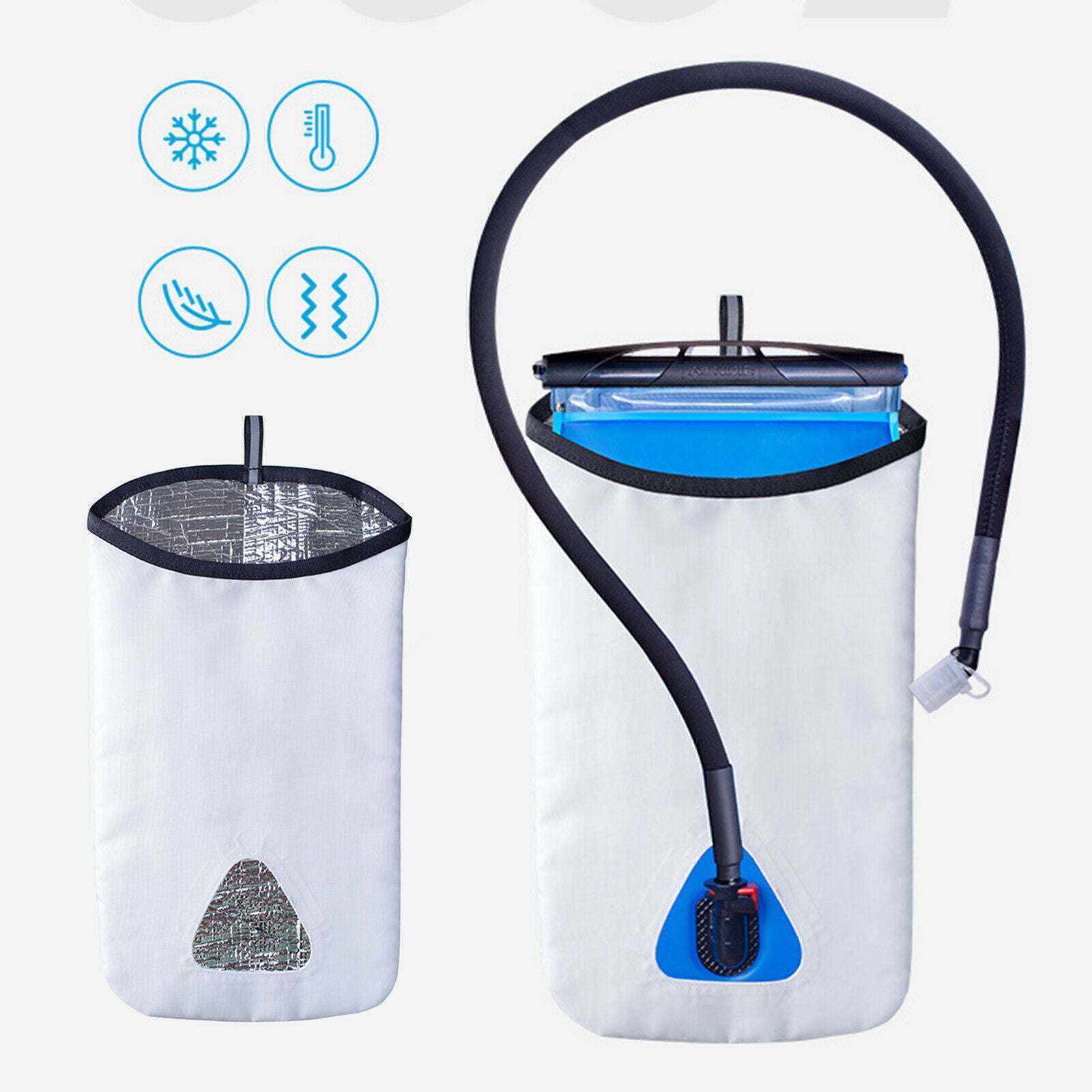 Hydration Bladder Cooler Bag Protective Water Reservoir Sleeve Cover Running