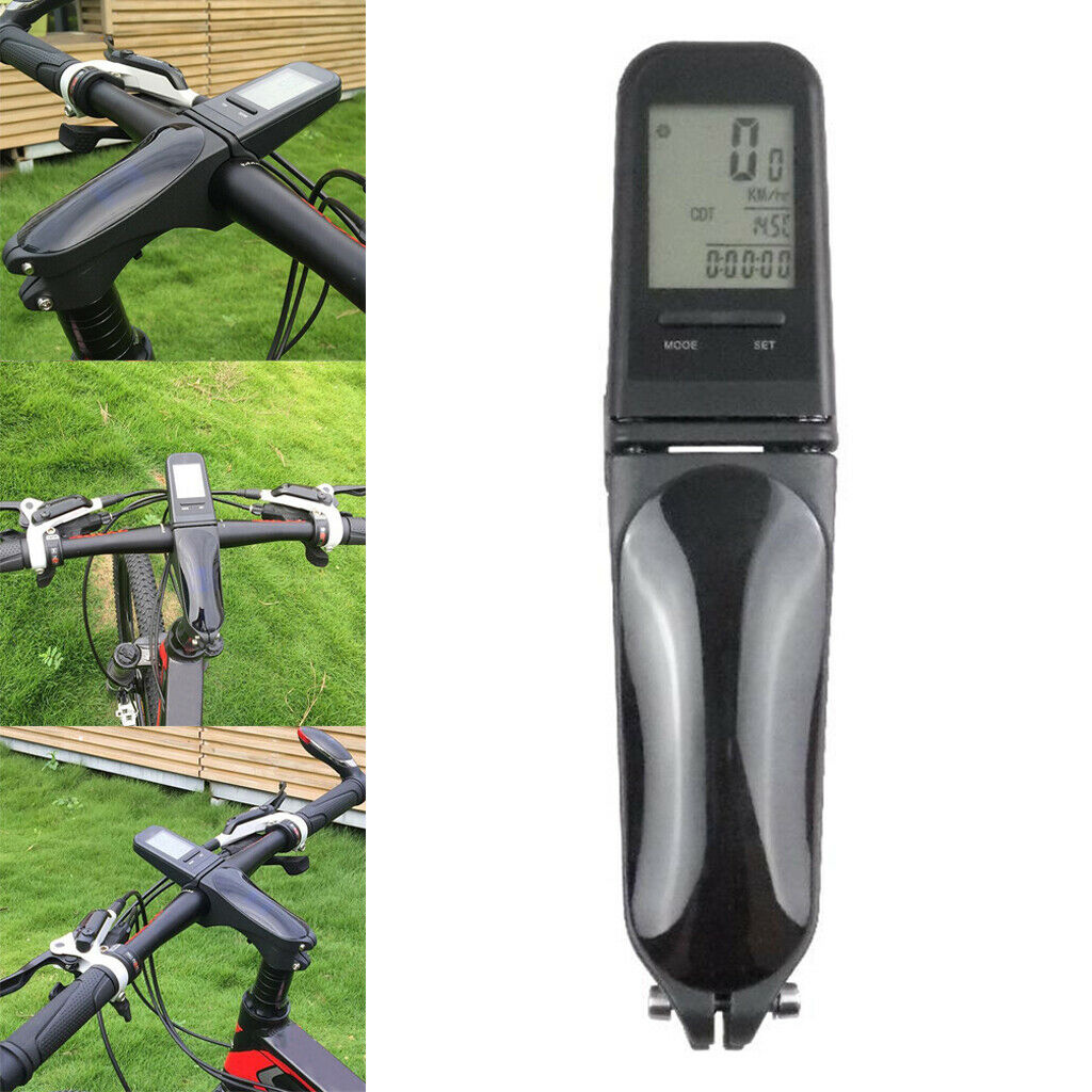 Wireless Bike Speedometer MTB Digital Backlight Odometer Cycle Computer LCD