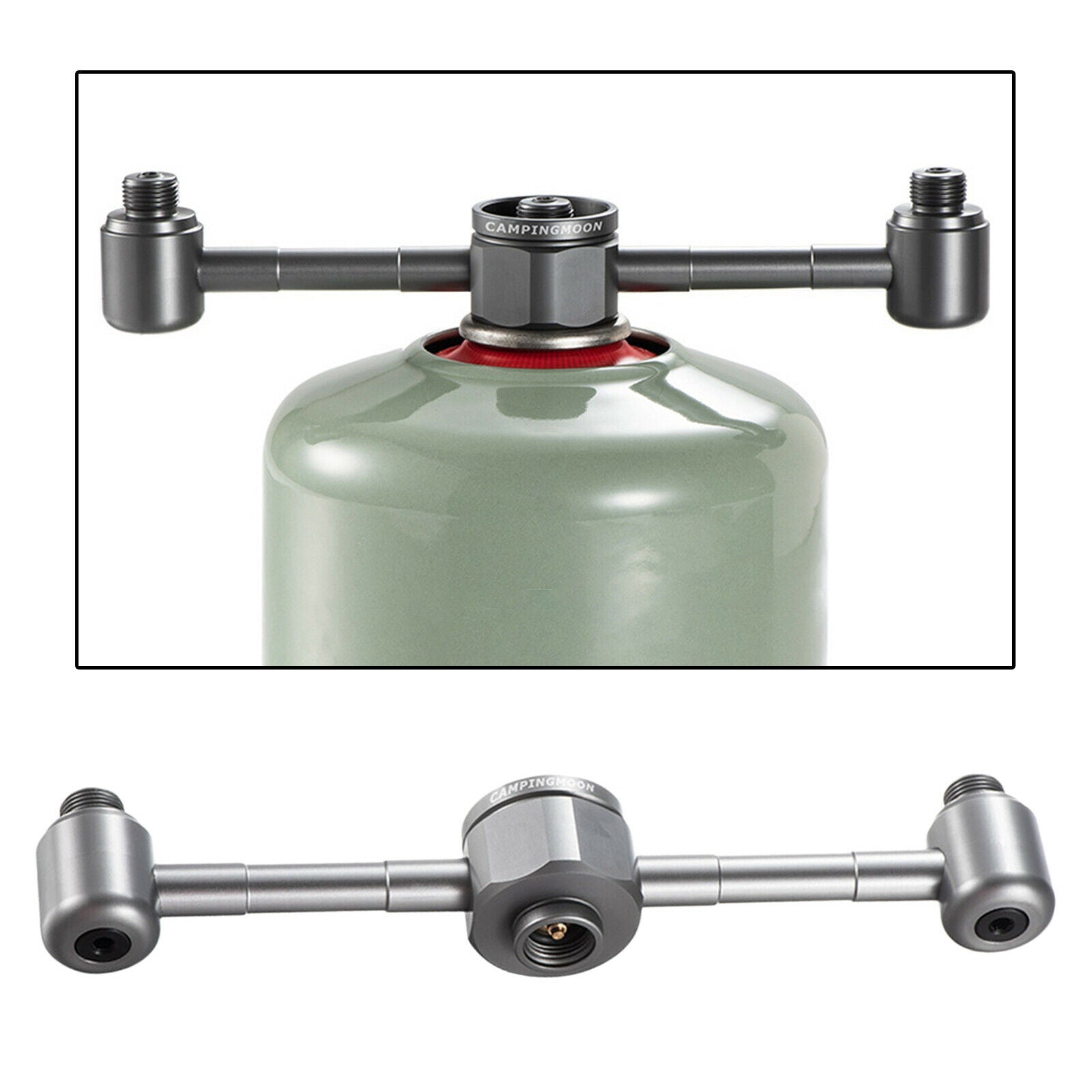 Stove Adapter Propane Gas Tank Furnace Converter Connector Picnic Equipment
