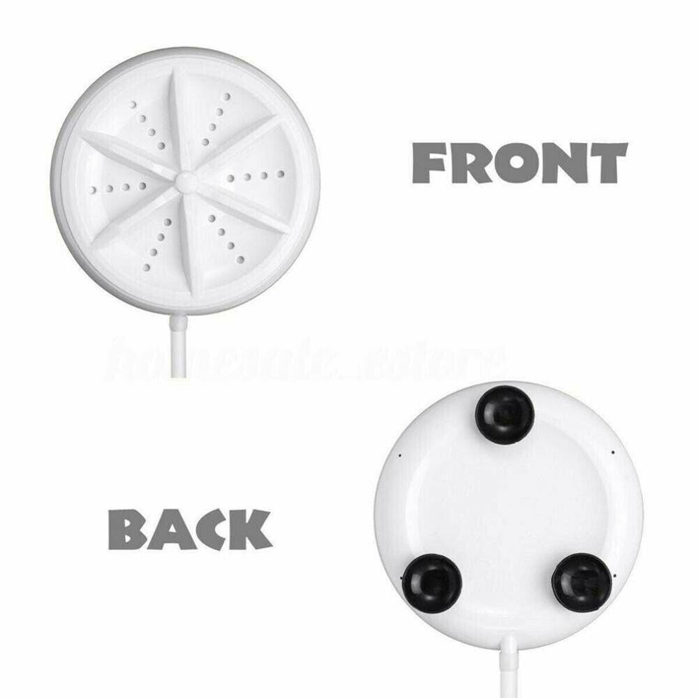 Mini Washing Machine 6W USB Powered Portable Compact Turbo Personal Rotating LIN