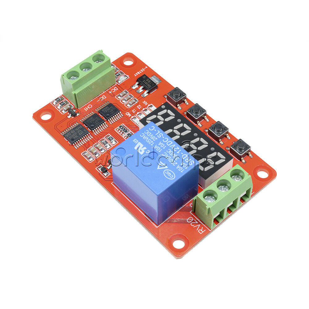 12V Relay Cycle Timer Module PLC Home Automation Delay Multifunction New