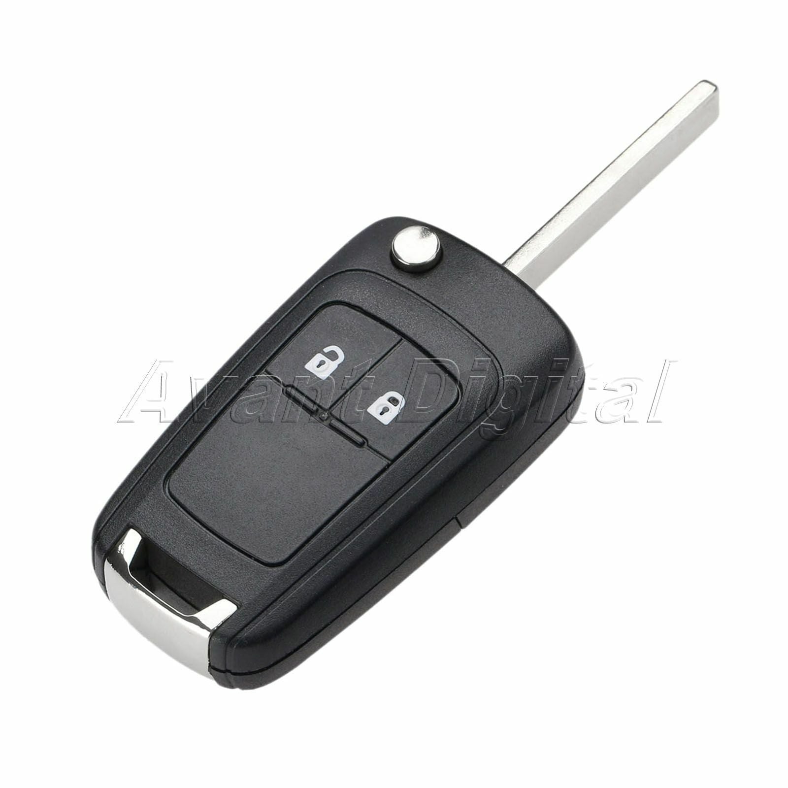 1Pc Remote Key 2 Buttons 433MHz ID46 Chip Battery Fit For Orlando 2011 Present