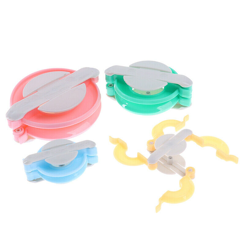 1 Set Fluff Ball Weaver Needle Craft Knitting Tool DIY Set- Random Col.l8