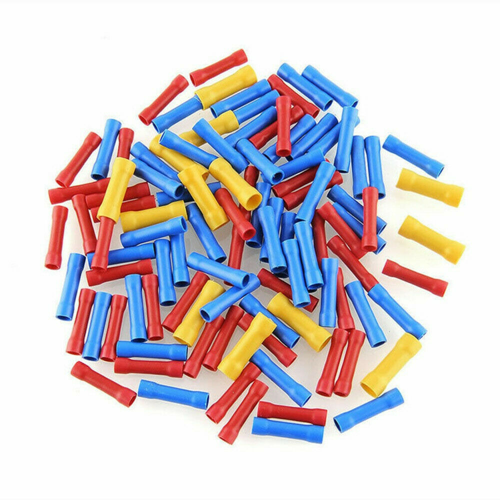 50Pcs Assorted Insulated Electrical Wire Cable Terminal Crimp Connector Set