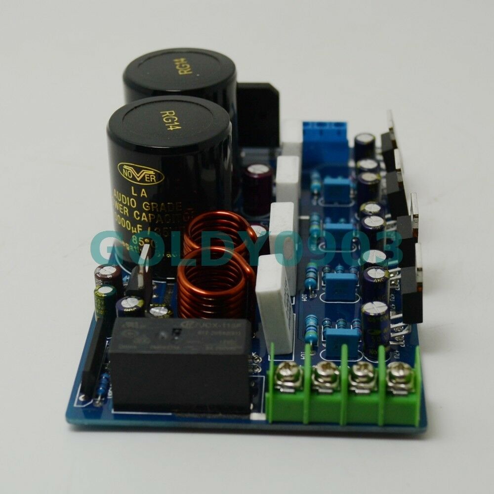 LM1875 Parallel 2.0 Amplifier Board with C1237 Below-50 W + 50 W (with cone out)