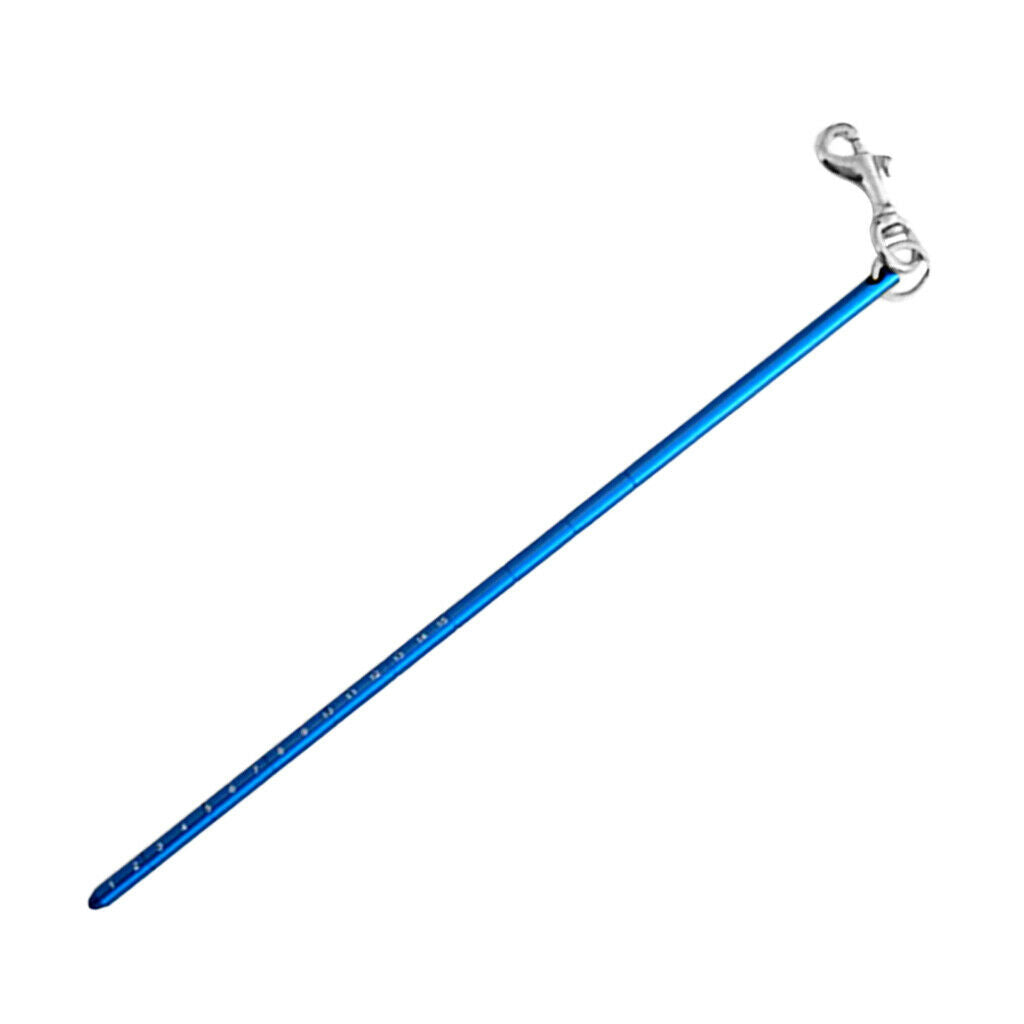 Scuba Diving 340mm Aluminum Lobster Tickle Pointer W/ Measurement  Snap