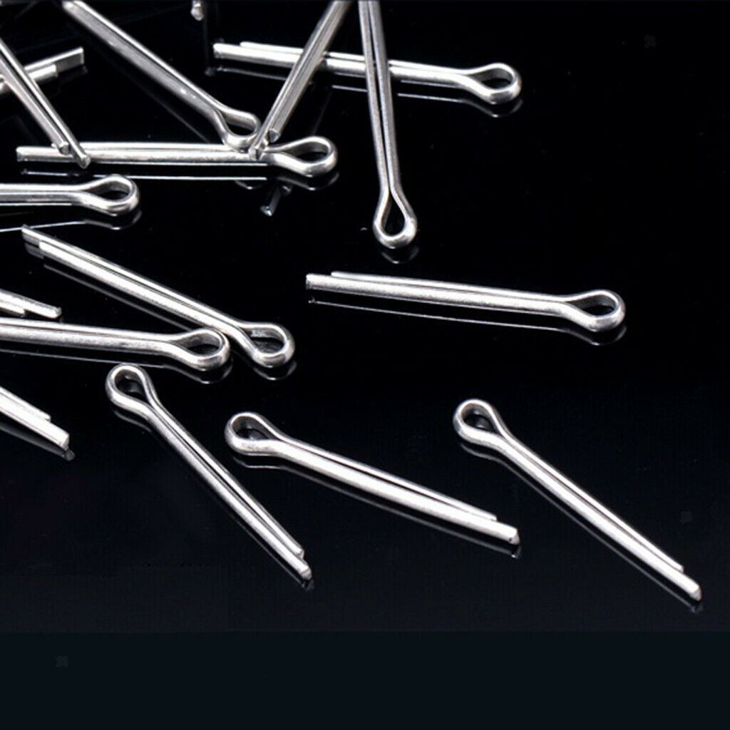 10 Pack  Split Pins Cotter Key Fasteners Hardware For Disc Brake Pads