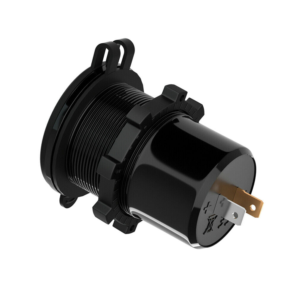 Dual USB Car Charger Socket Plug Cigarette Lighter Adapter for Car Truck