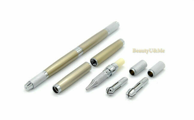 1pc Manual Microblading Permanent Makeup Tattoo Eyebrow 3 In 1 Tattoo Pen