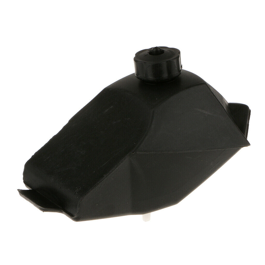Black Gas Fuel Tank With Cap Heavy Duty For 49cc Motorcycle ATV Dirt Bike