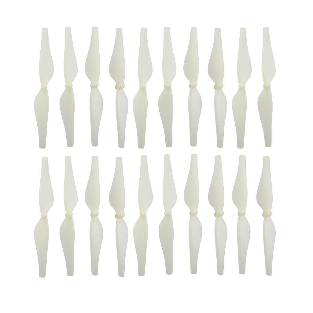 20 Pieces Night Luminous Propeller Prop CW CCW Blade for DJI Tello RC Drone