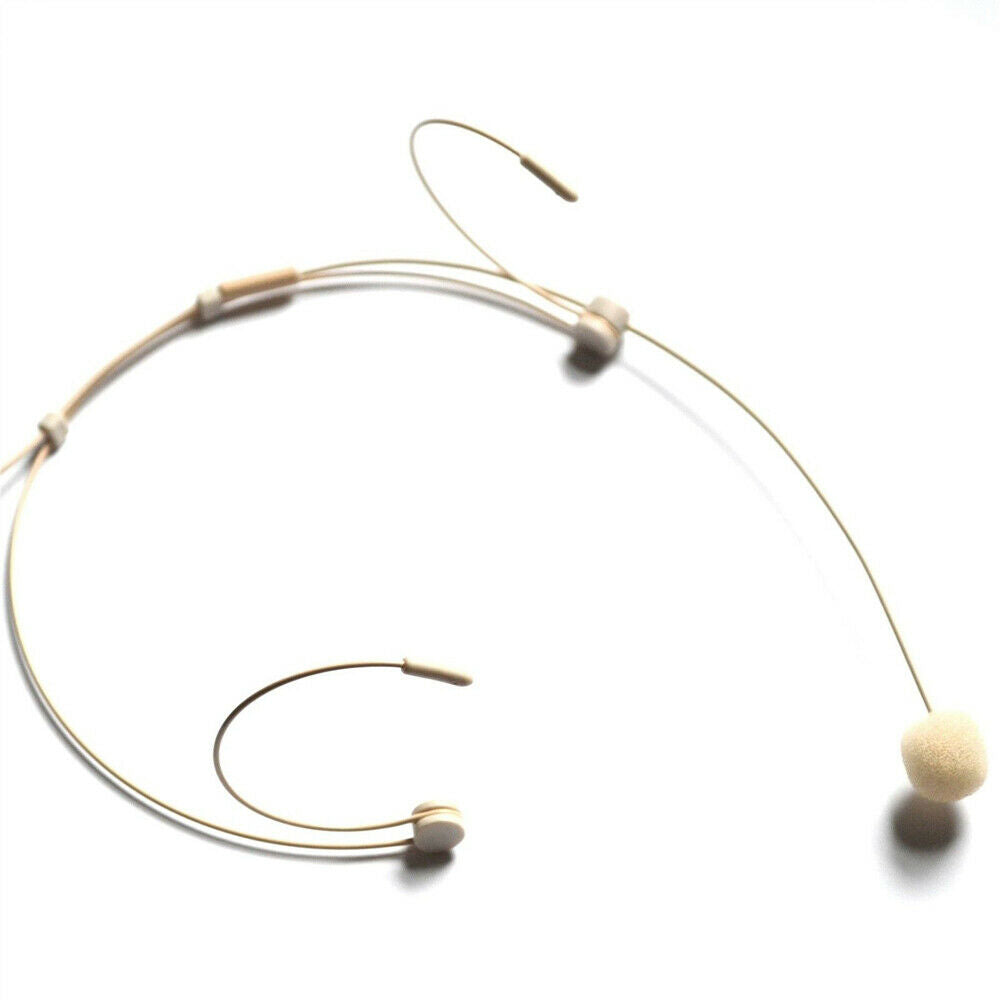 Headworn Microphone for Sennheiser Wireless Headset mic with 1/8" TRS Plug Nude