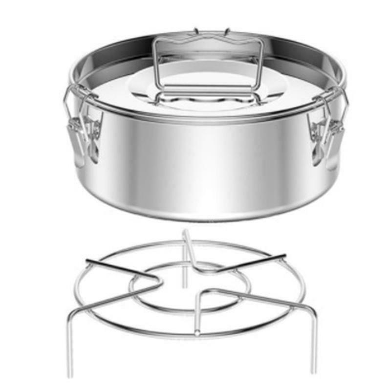 Flan Mold Pot in Cooking Bakeware Pressure Cooker Accessories Come with Rack