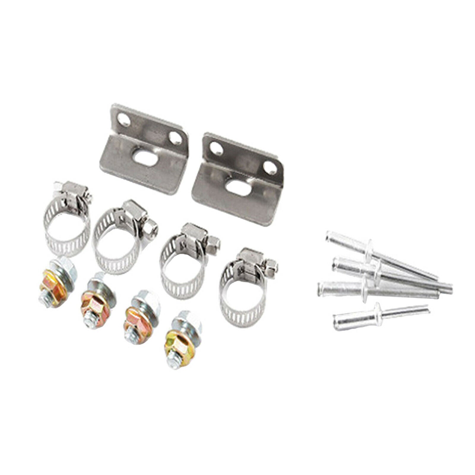 Stainless Steel Radiator Overflow Tank Bottle Catch Can Car Modification