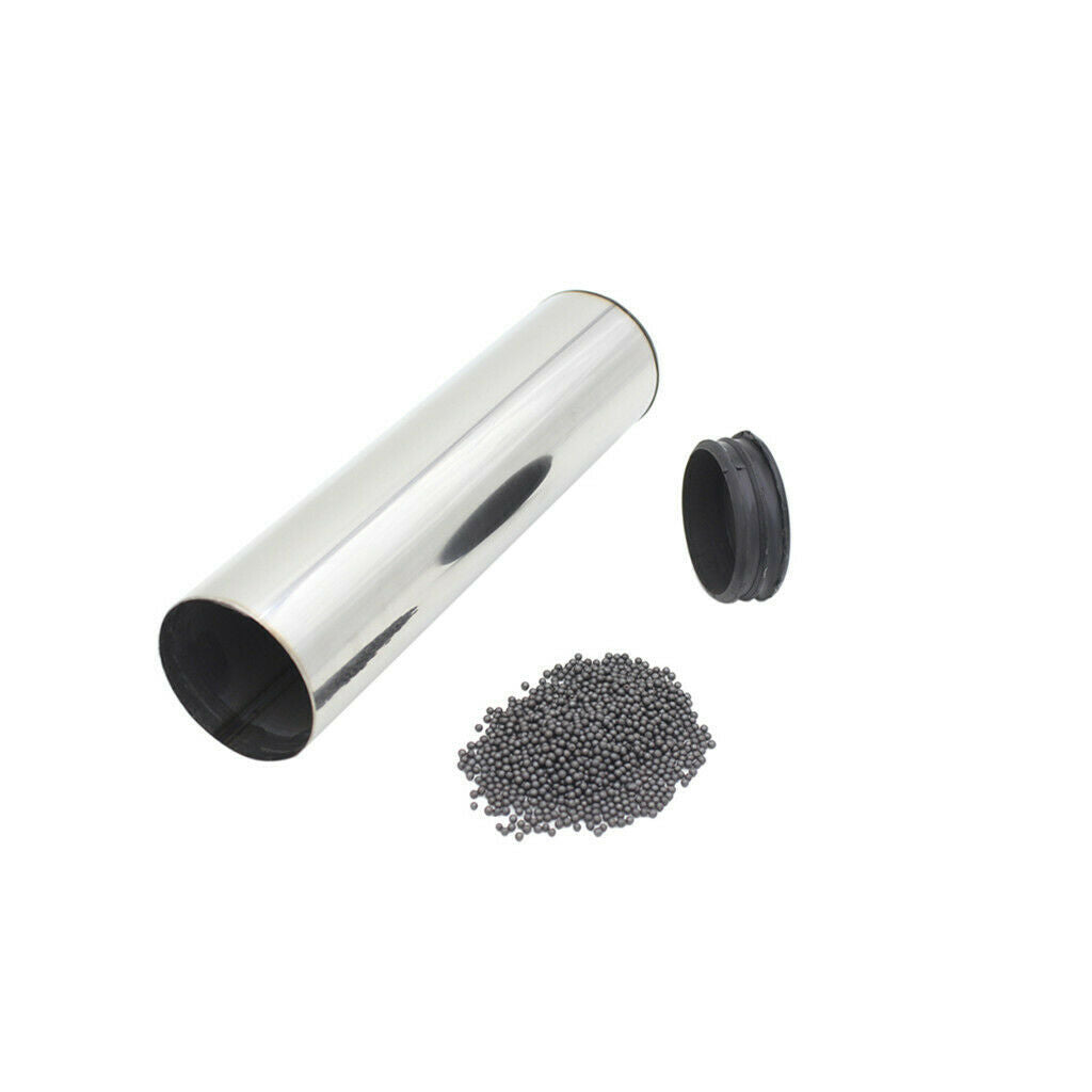 Rhythmic Percussion Musical Instruments in Stainless Steel with Sand Shaker,