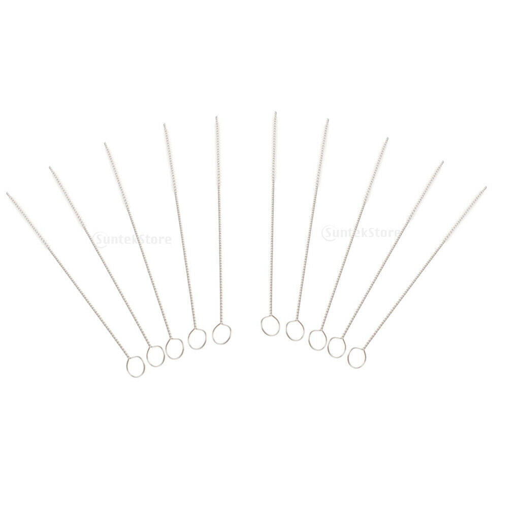 10pcs Reusable Multi-Functional Nylon Brush for Cosmetics Tin Pot Bottles