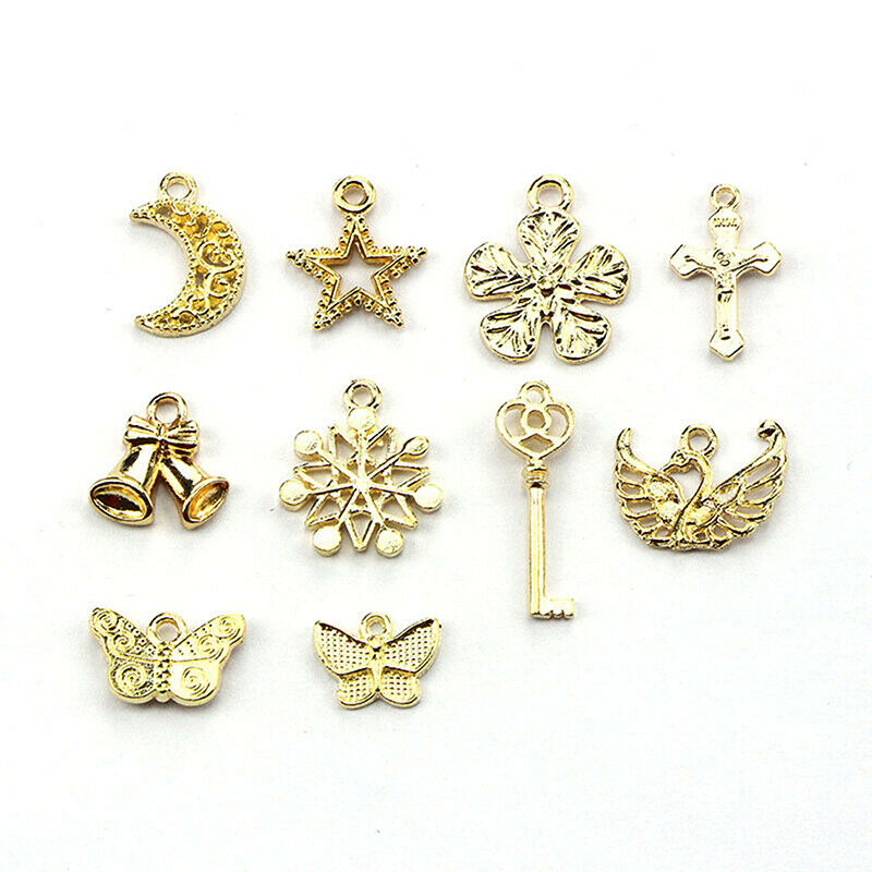 60pcs Mixed Styles Pendants DIY Jewelry for Necklace Making AccessariesBDAU