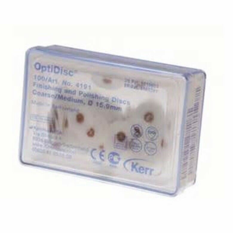 Kerr finishing polishing OptiDisc Coarse/Medium 15.9mm (100 pcs)