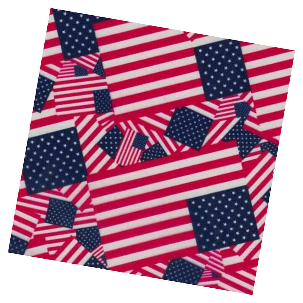 Hydrographic Water Transfer Printing Film Hydro Dipping Kit 0.5 x 1m US Flag
