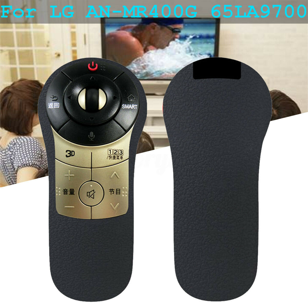 Magic Black Remote AKB73775907 (Remote Control Case)  for LG  AN-MR400G Smart TV