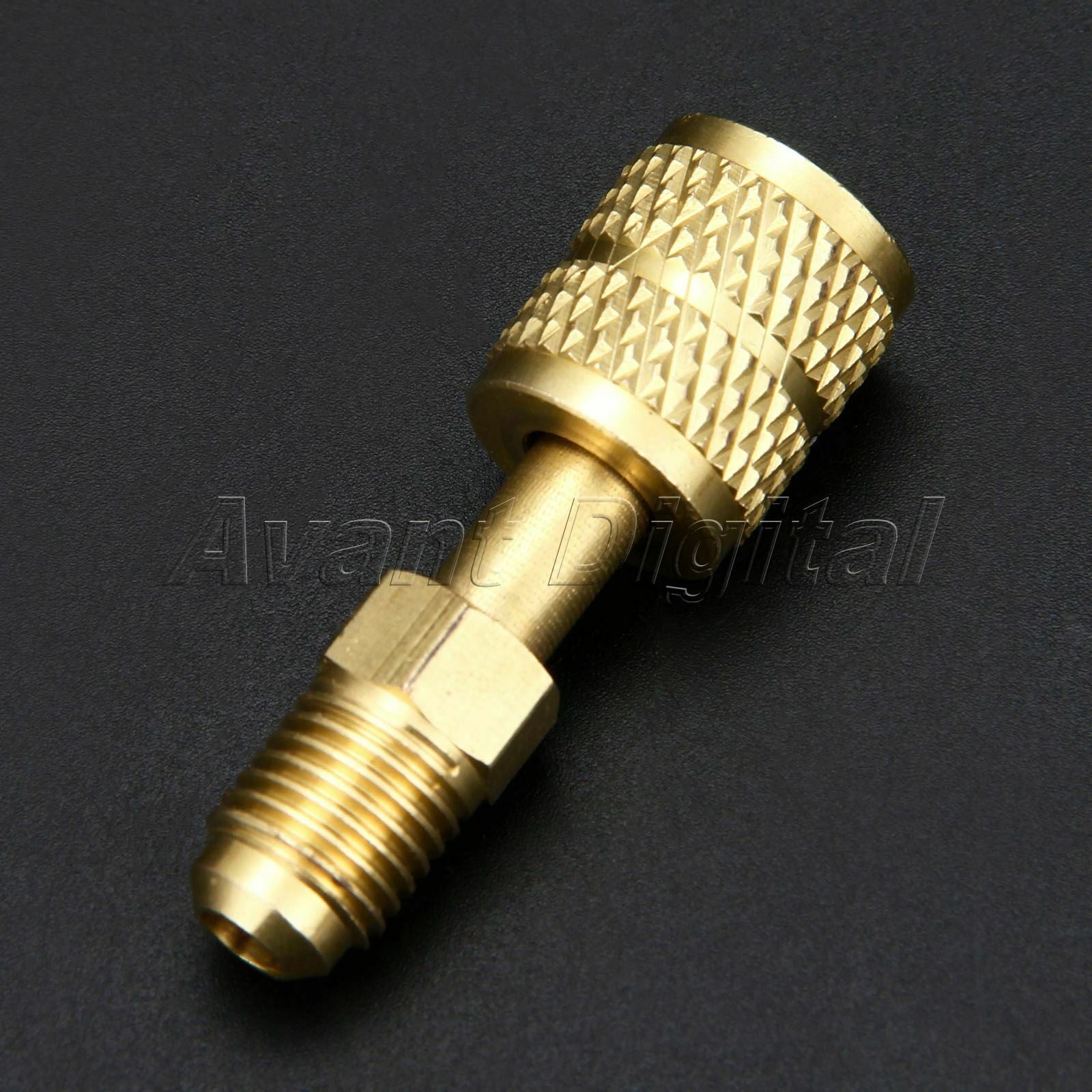 Straight R-410a Adapter for Split HVAC System 5/16" Female 1/4" Male Ductless