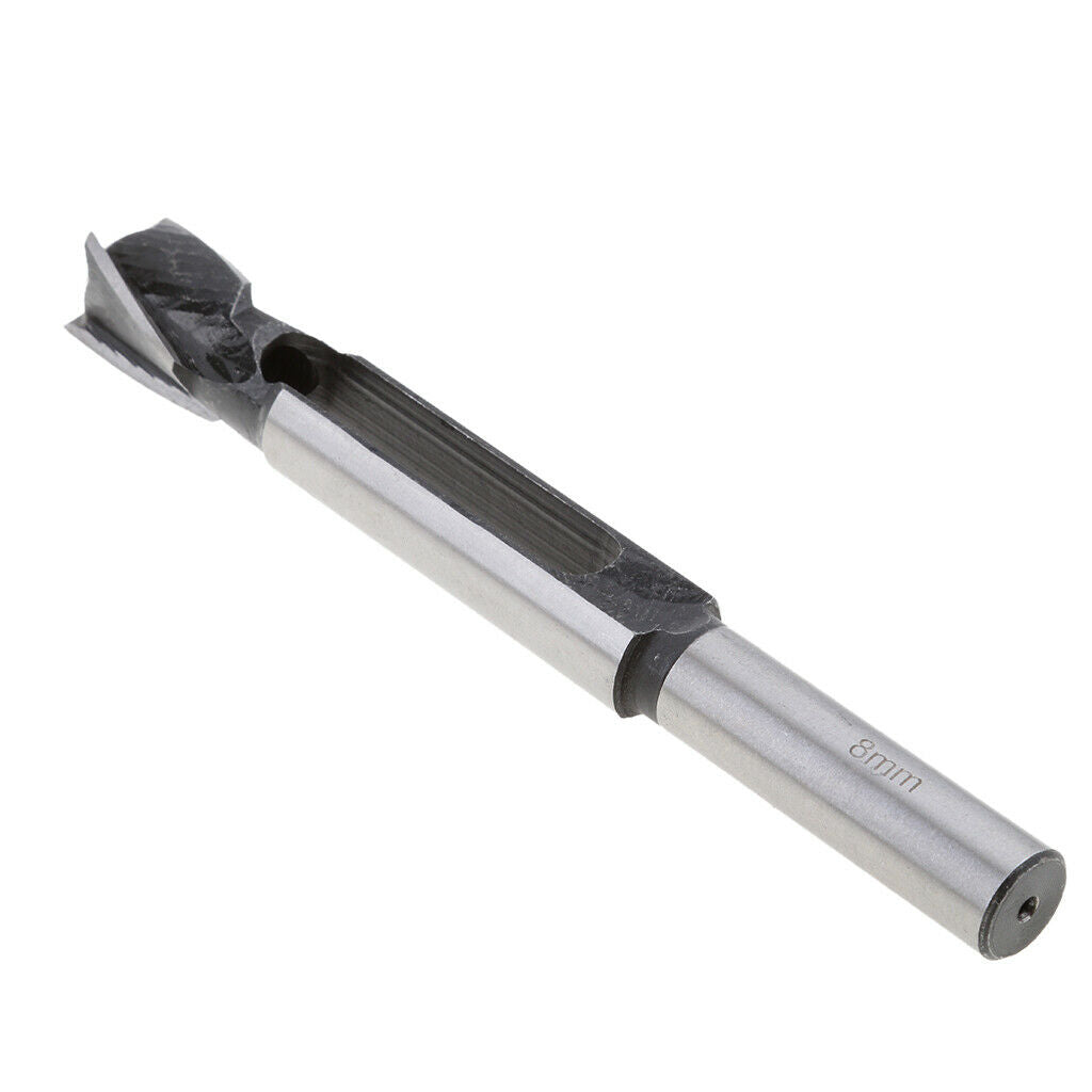 Tenon Wood Plug Cutter Dowel Maker Cutting Tool, 1/2 Inch Shank 8mm+10mm Dia