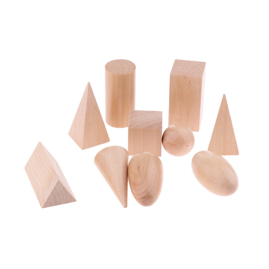 Kids Shape Wooden Blocks   Game Toys & Storage Bag Early Children