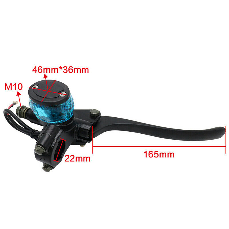 Motorcycle Bikes Anti Falling Brake Pump Hydraulic Clutch Oil Cup 22MM Handlebar