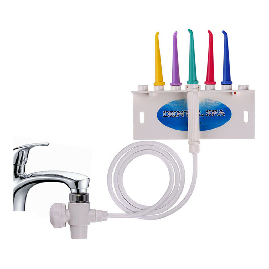 Travel Manual Dental Debris Remover Water Flosser Oral Teeth Cleaner Tool