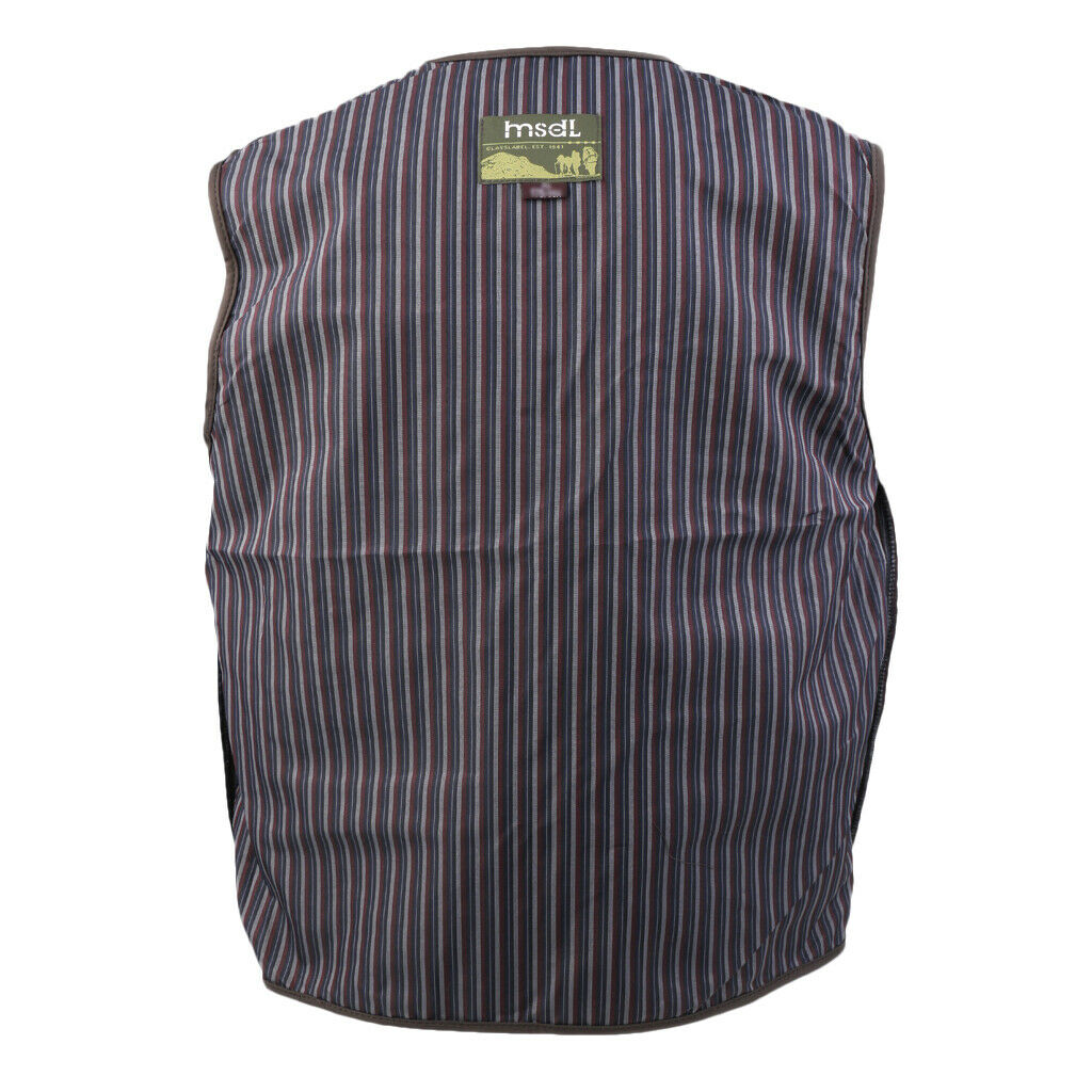 Multi-Pocket Hiking Fishing Vest Photography Waistcoat Jacket XL Black