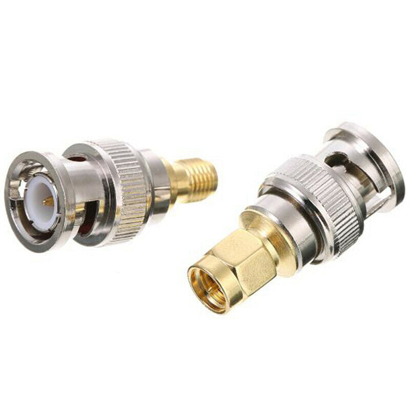 4pcs BNC To SMA Connectors Type Male Female RF Connector Adapter Test Con.l8