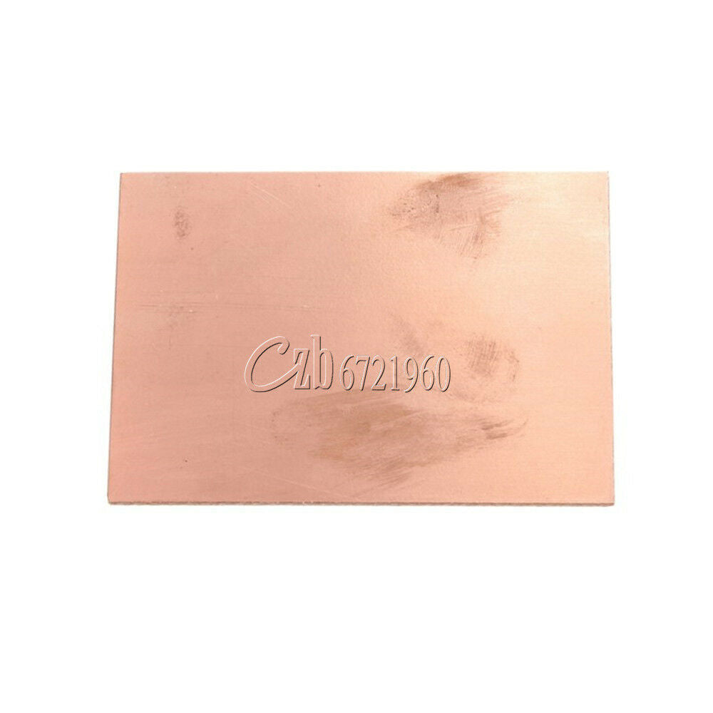 10PCS 7x10cm PCB Single Side Copper Clad plate DIY PCB Laminate Circuit Board
