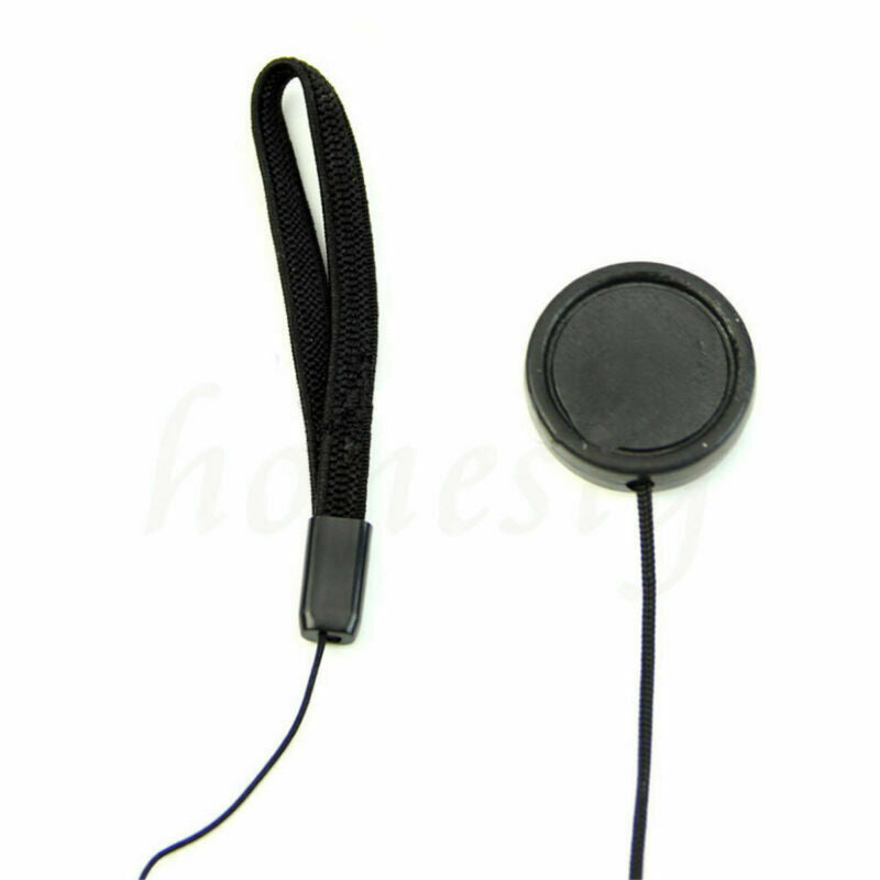 5Pcs Camera Lens Cover Cap Keeper Holder Strap Lanyard Rope Anti-lost String