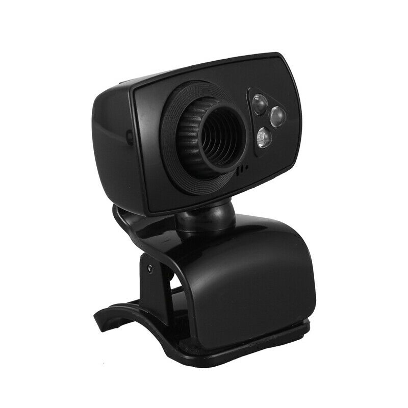 Laptop Desktop Computer Camera USB Webcam Plug and Play Camera (480P) D8S2