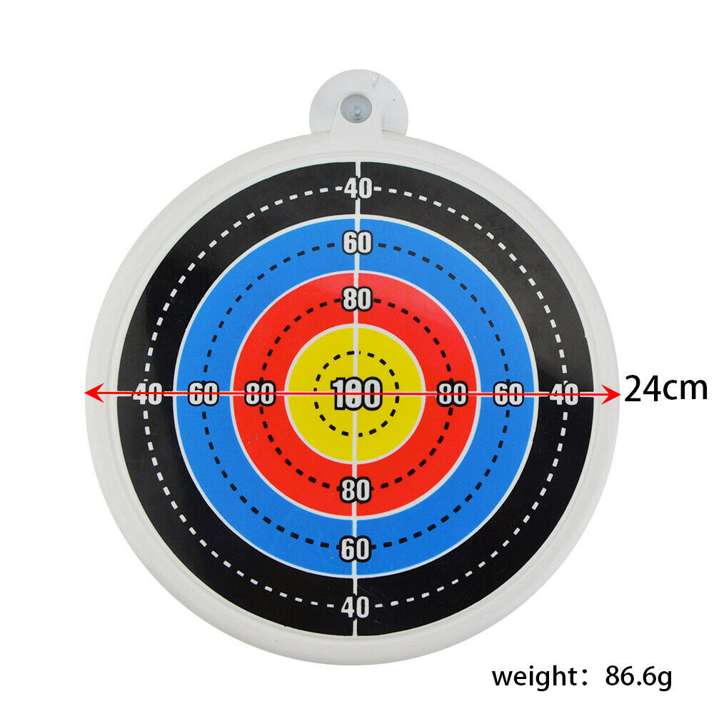 Archery Children Target Board Hanging Sucker Plastic Kids Game Bow Shooting