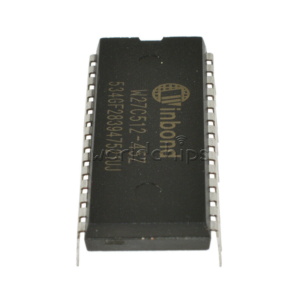 W27C512-45Z W27C512 DIP-28 IC Winbond EEPROM 5V 45NS 512KBit 64K*8