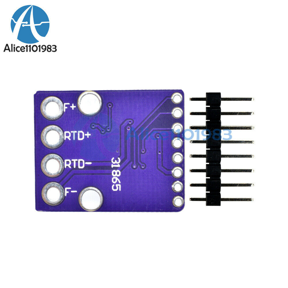 6pcs MAX31865 PT100-PT1000 RTD Temperature Thermocouple Sensor Amplifier