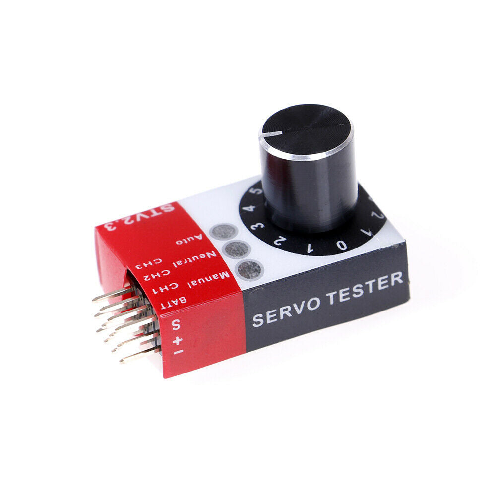 1Pcs mini servo tester 4.8v to 6.0v STV2.3 BEC TesterA TdJ RC