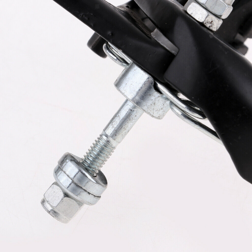 Bike Side Pull Brake Long Arms Clamp Bike Lever Cable Housing - Black, Rear