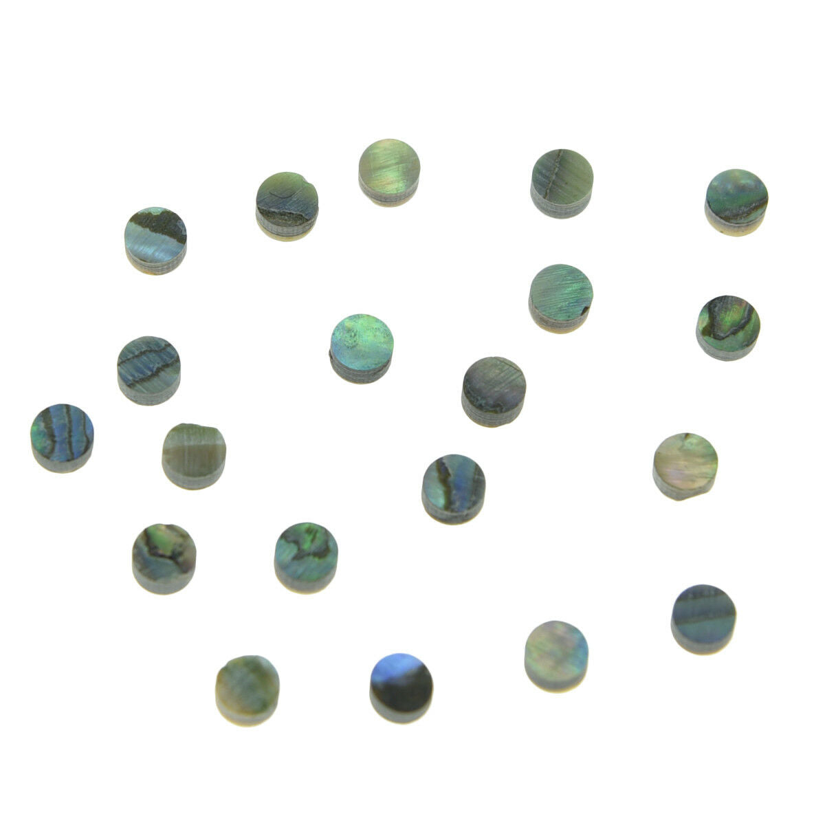 20pcs 4x2mm New Zealand Abalone Shell Guitar Bass Inlay Material Fingerboard Dot