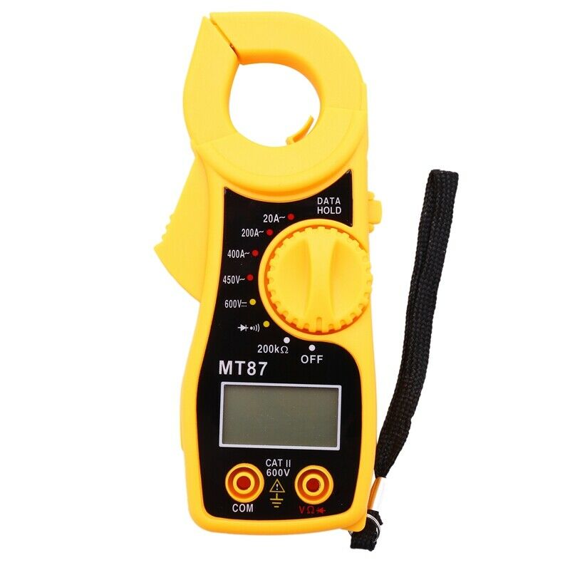 Professional Portable Mt87 Digital Clamp Meter Multimeter Dc Ac Voltage CurrenC1