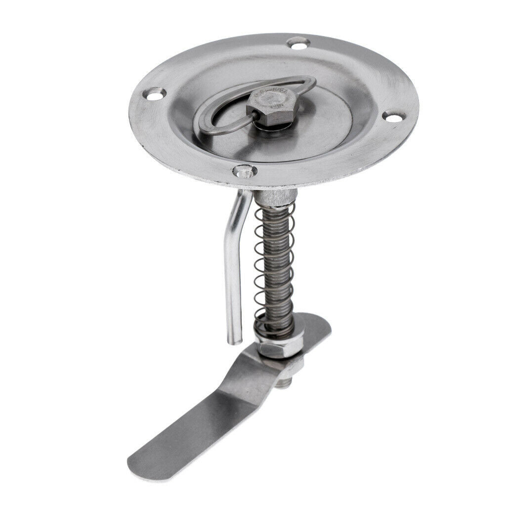 316 Stainless Steel Marine Boat Round Hatch Latch with Lift Ring Handle