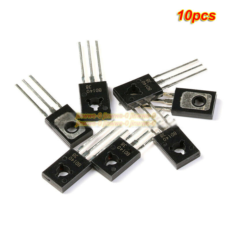 10pcs DIP Triode BD140 PNP TO-126 semiconductor transistor